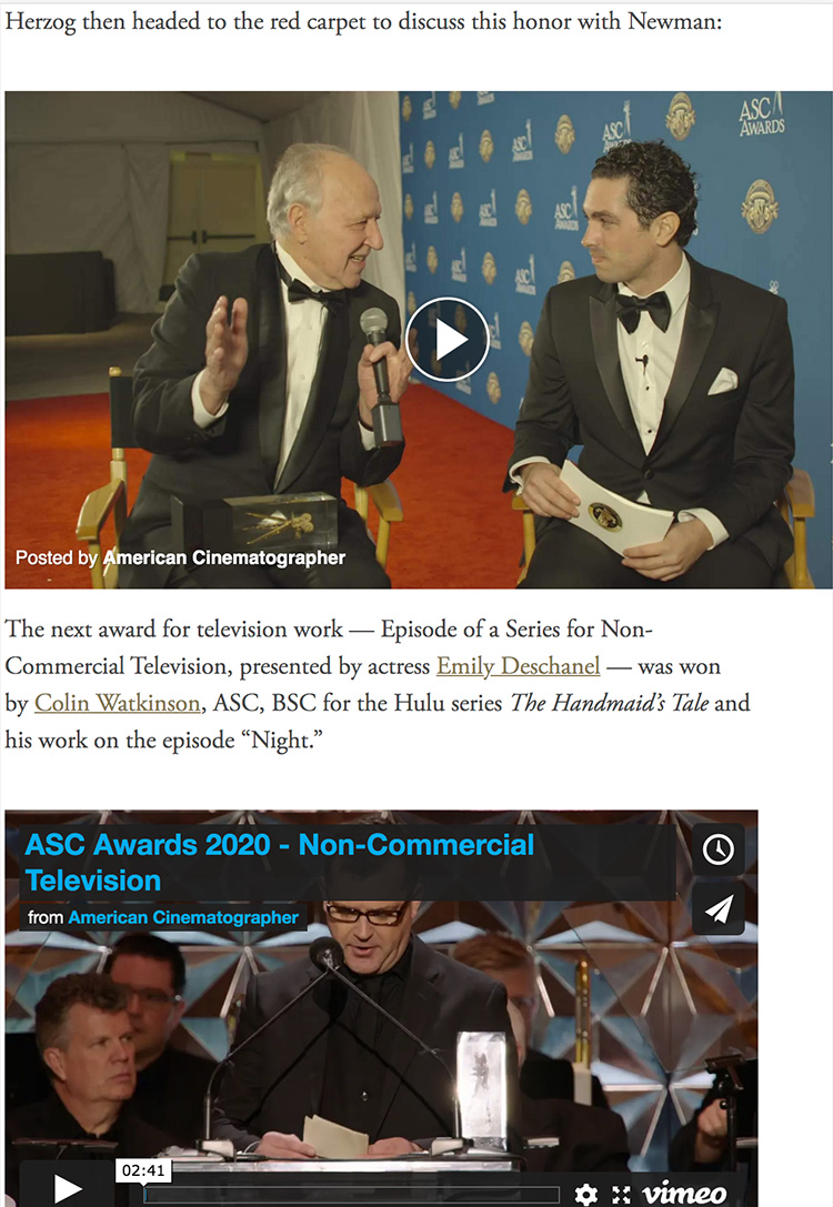 ARTICLE VIDEO